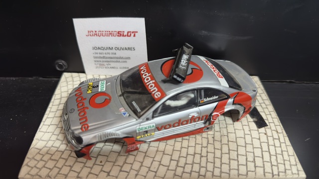 Scalextric carrocera usada mercedes clk
